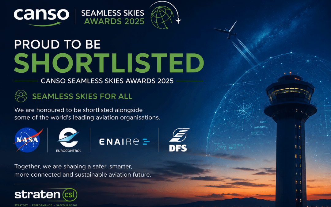 Straten CSL Shortlisted for Prestigious CANSO Seamless Skies Awards Alongside Global Aviation Leaders